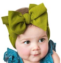 Baby Head Wrap Headband Big Bow Band Infant Bow Newborn